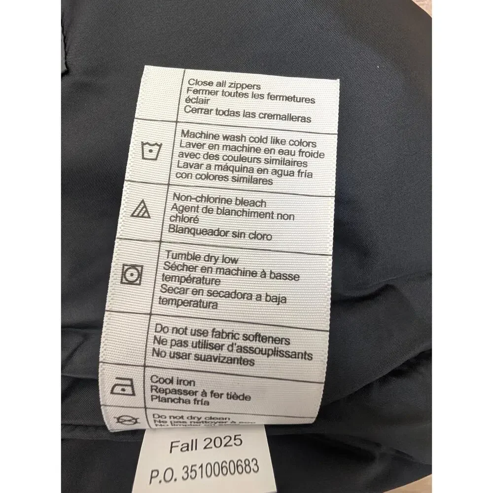 NWT Carhartt Vest Mens L Dark Gray Sleeveless Rain Defender Relaxed Fit Zip Up - Picture 5 of 6